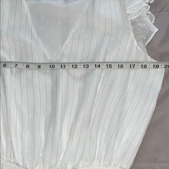 Ramy Brook White Ruffle Dress - Picture 10 of 14